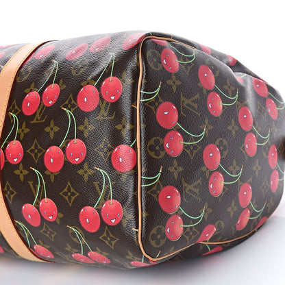 Louis Vuitton Monogram Cerises Keepall 45 9 of 10