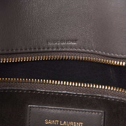 Saint Laurent Calfskin Small Sac De Jour Fog 7 of 11