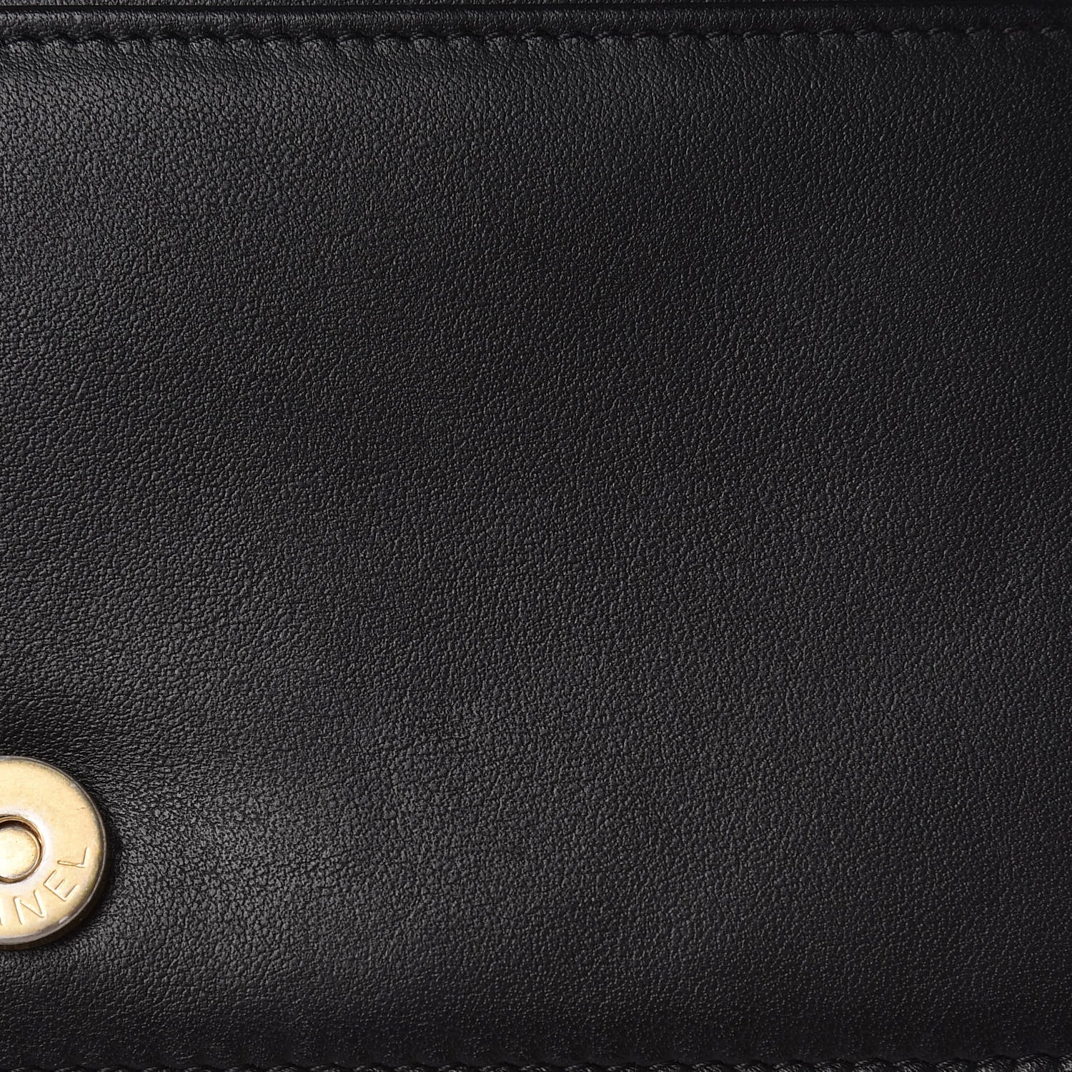 Chanel Caviar Quilted Boy Wallet On Chain WOC Black 11 of 13