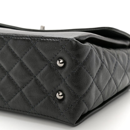 Chanel Calfskin Flap Bag Dark Green 11 of 12