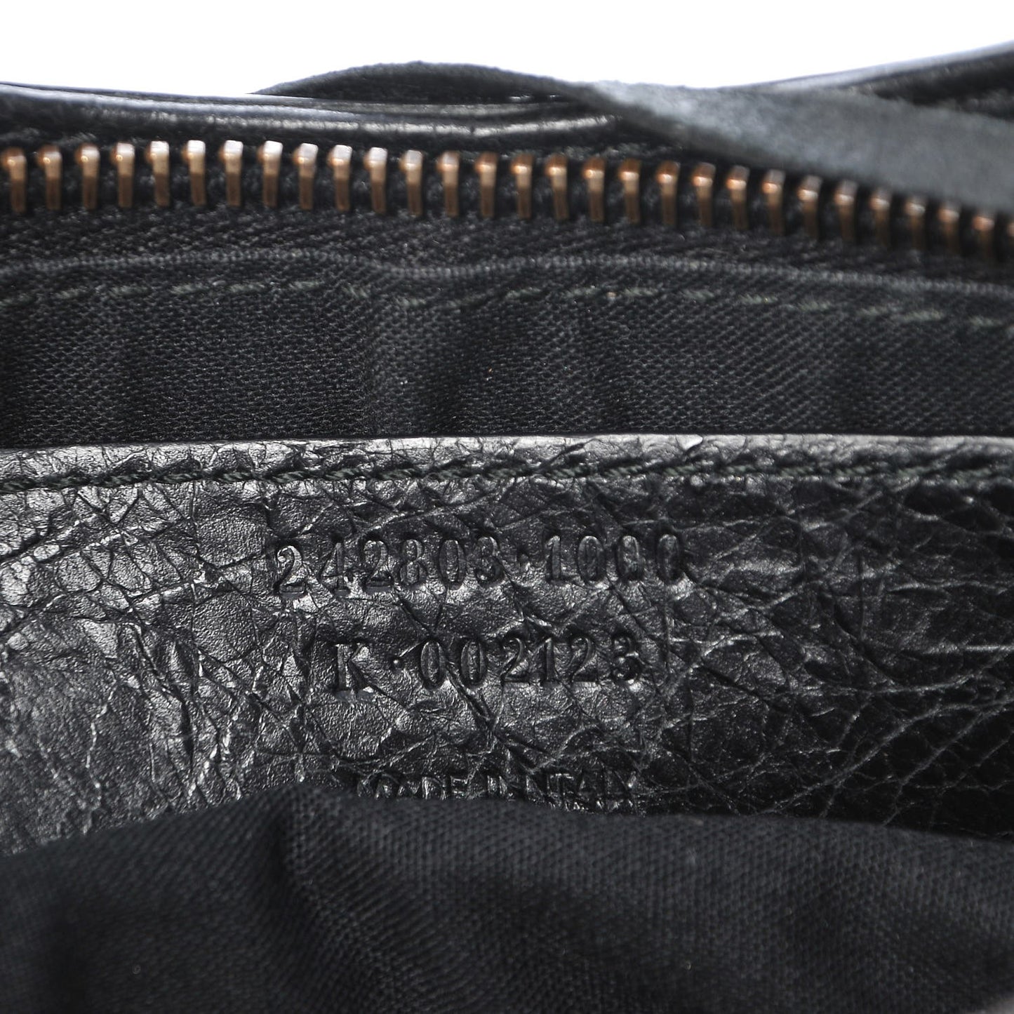 Agneau Classic Hardware Hip Black