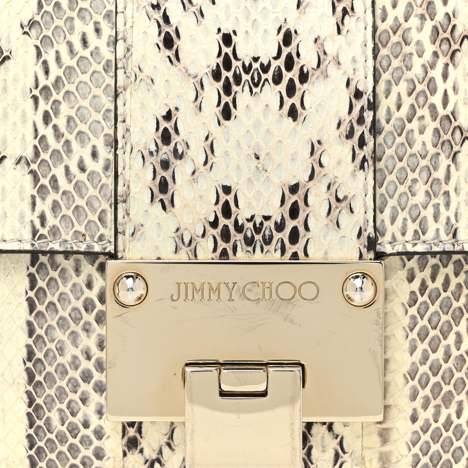Jimmy Choo Snakeskin Rebel Crossbody Bag Black 6 of 18