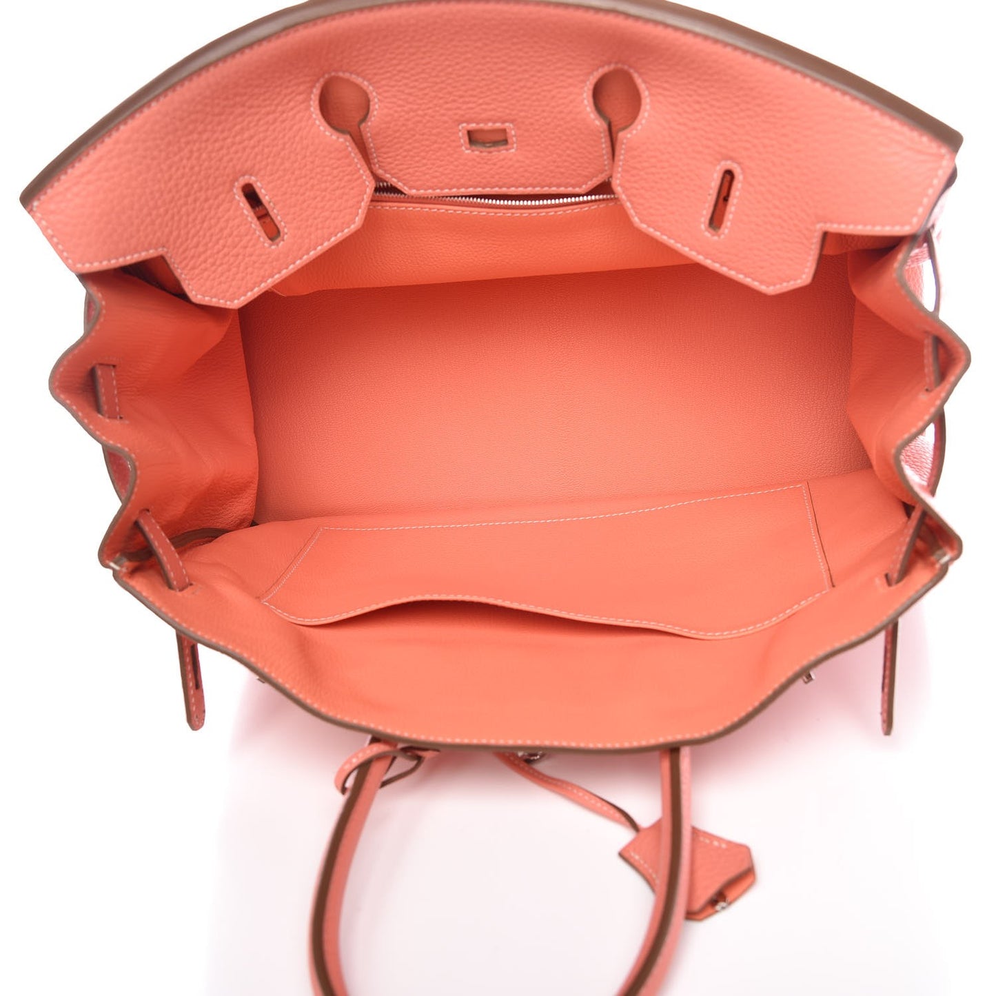 Taurillon Clemence Birkin 35 Crevette