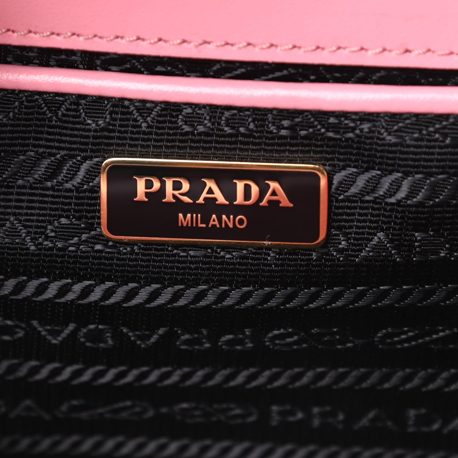 Prada Saffiano Soft Calfskin Chain Crossbody Bag Petalo 6 of 11