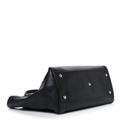 Gucci Pebbled Calfskin Medium Soho Shoulder Bag Black 4 of 10