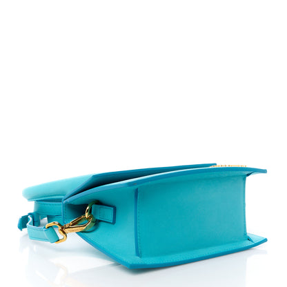Jacquemus Smooth Calfskin Le Chiquito Moyen Turquoise 4 of 11