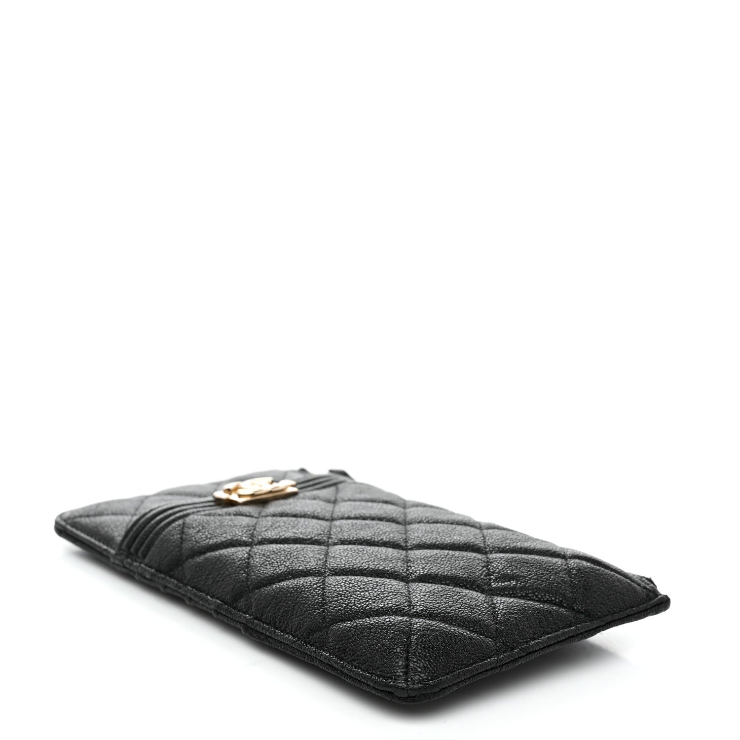 Chanel Caviar Quilted Boy iPhone Pouch Black 4 of 7