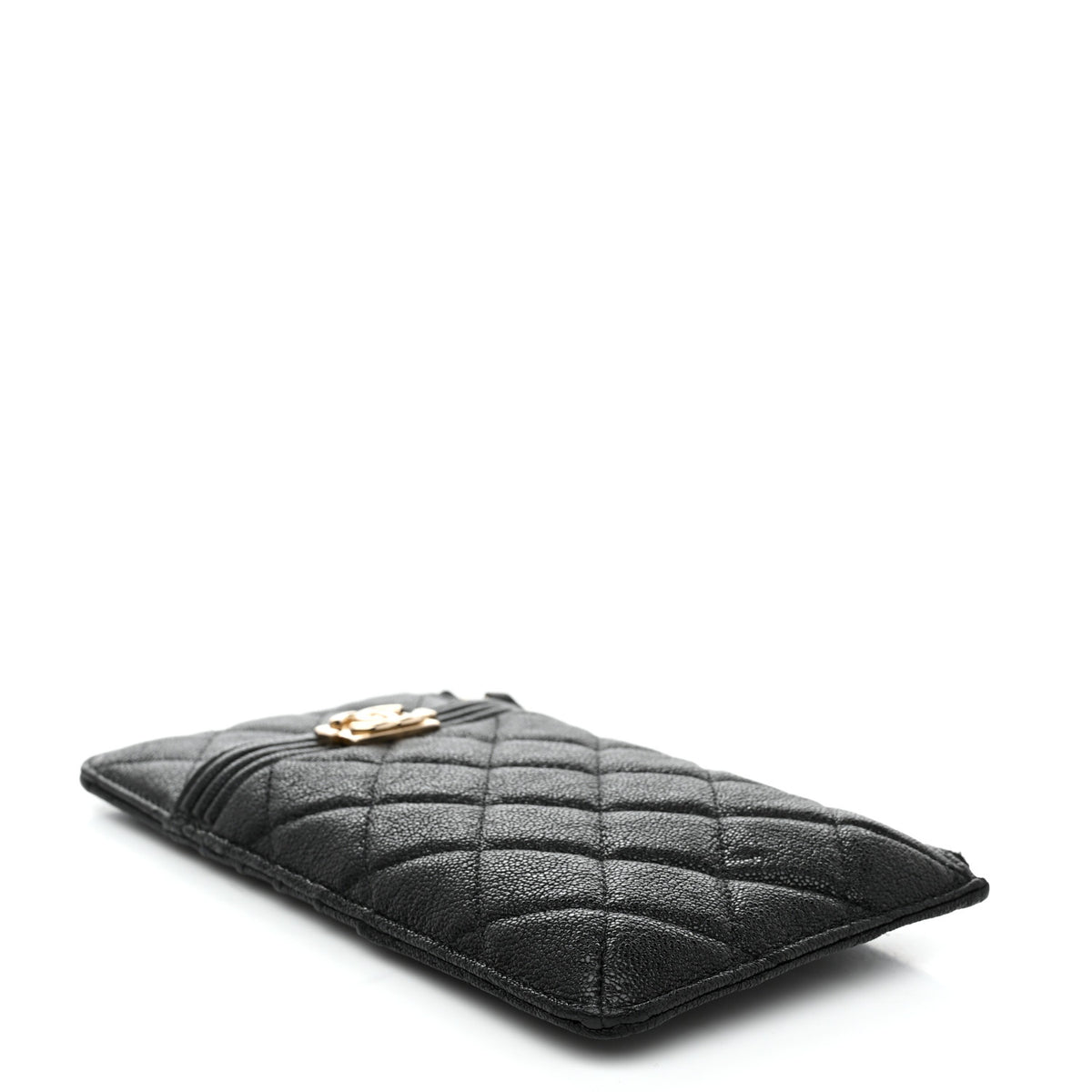 Chanel Caviar Quilted Boy iPhone Pouch Black 4 of 7