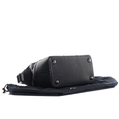 Chanel Caviar Square Stitched Shoulder Bag Black 4 of 7