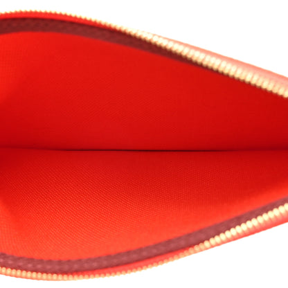 Hermes Vache Hunter Toile Herbag Zip Retourne 31 PM Orange Mecano Rouge H 7 of 15