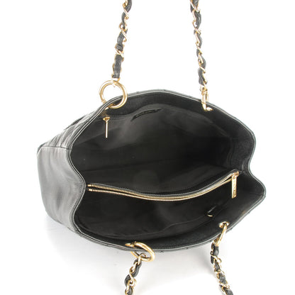 Chanel Caviar Quilted Grand Shopping Tote GST Black 5 of 8