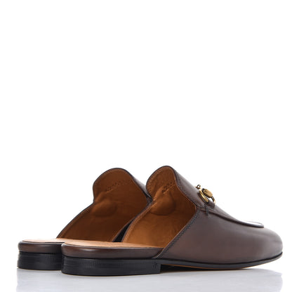Gucci Calfskin Womens Princetown Slippers 36 Fondente Brown 4 of 9