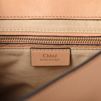 Chloe Suede Calfskin Small Faye Backpack Blushy Pink 8 of 10