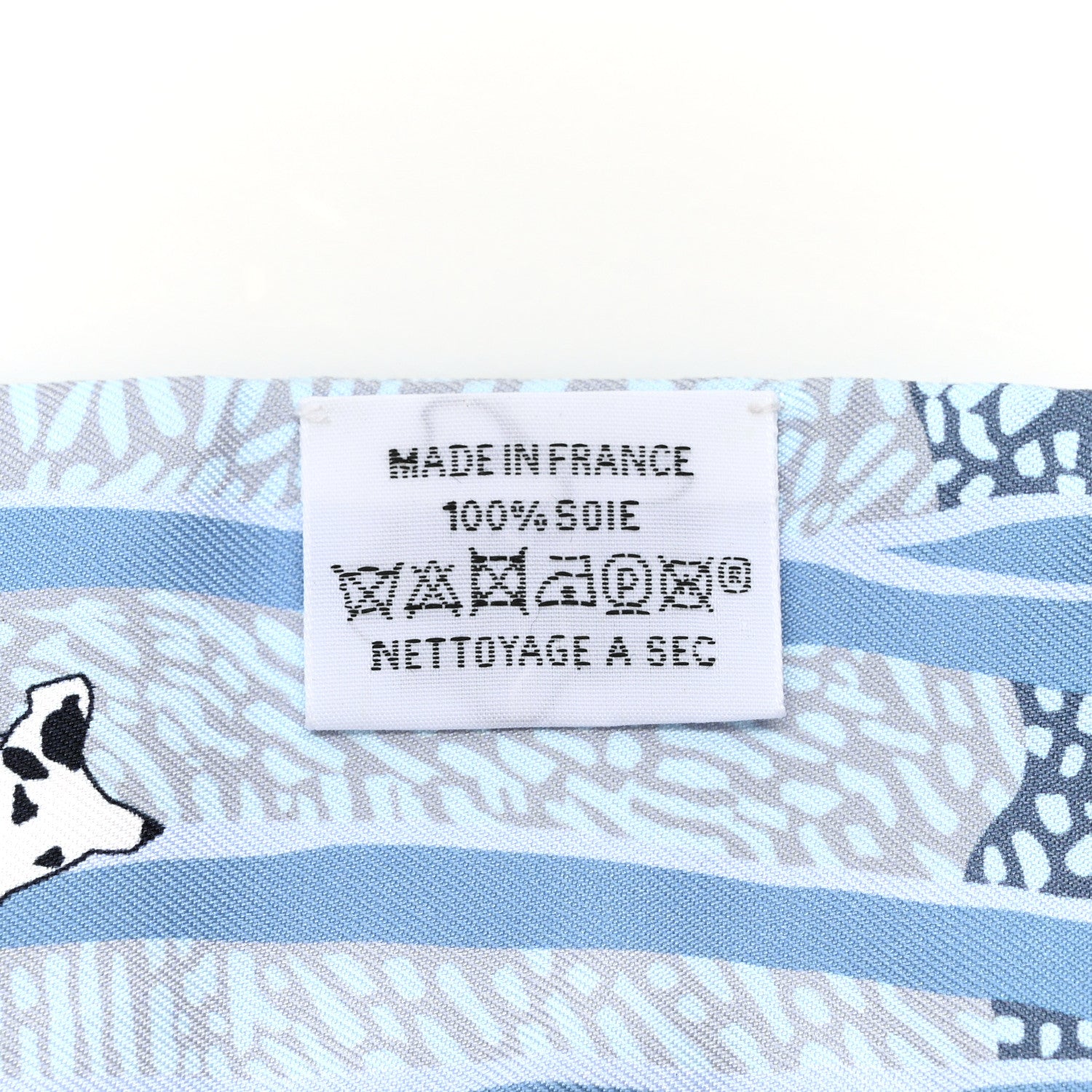 Hermes Silk En Liberte Twilly Bleu Rose Brun 4 of 4