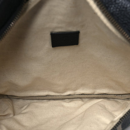 Gucci Grained Calfskin Logo Belt Bag Black 5 of 10