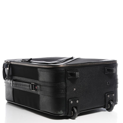 Burberry Smoked Check Carry-On Suitcase Black 4 of 10