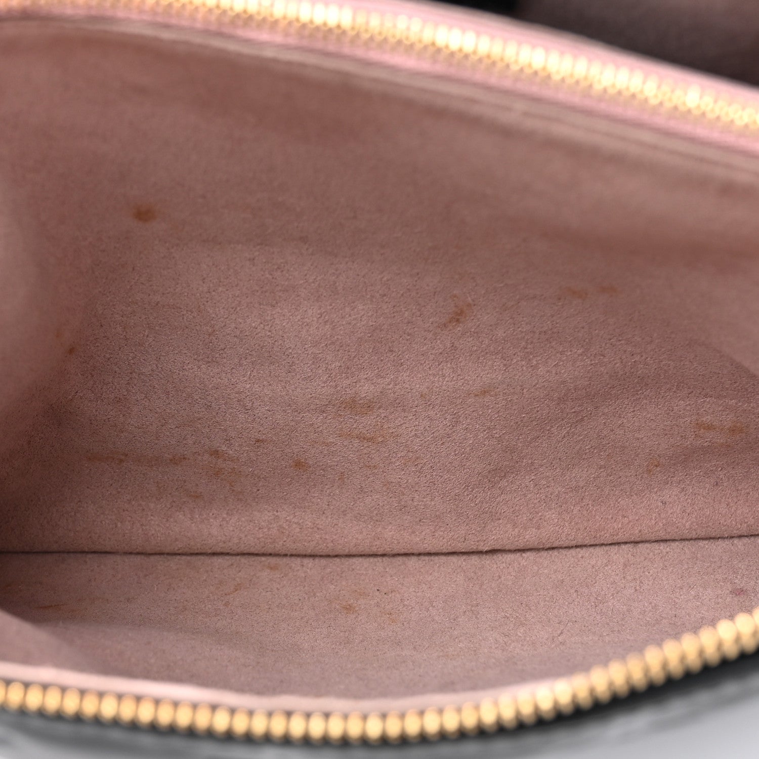 Louis Vuitton Lambskin Embossed Monogram Coussin PM Black 6 of 10