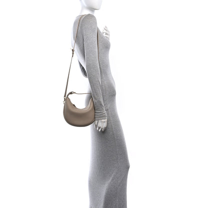 Celine Supple Grained Calfskin Teen Lulu Shoulder Bag Safari 2 of 10