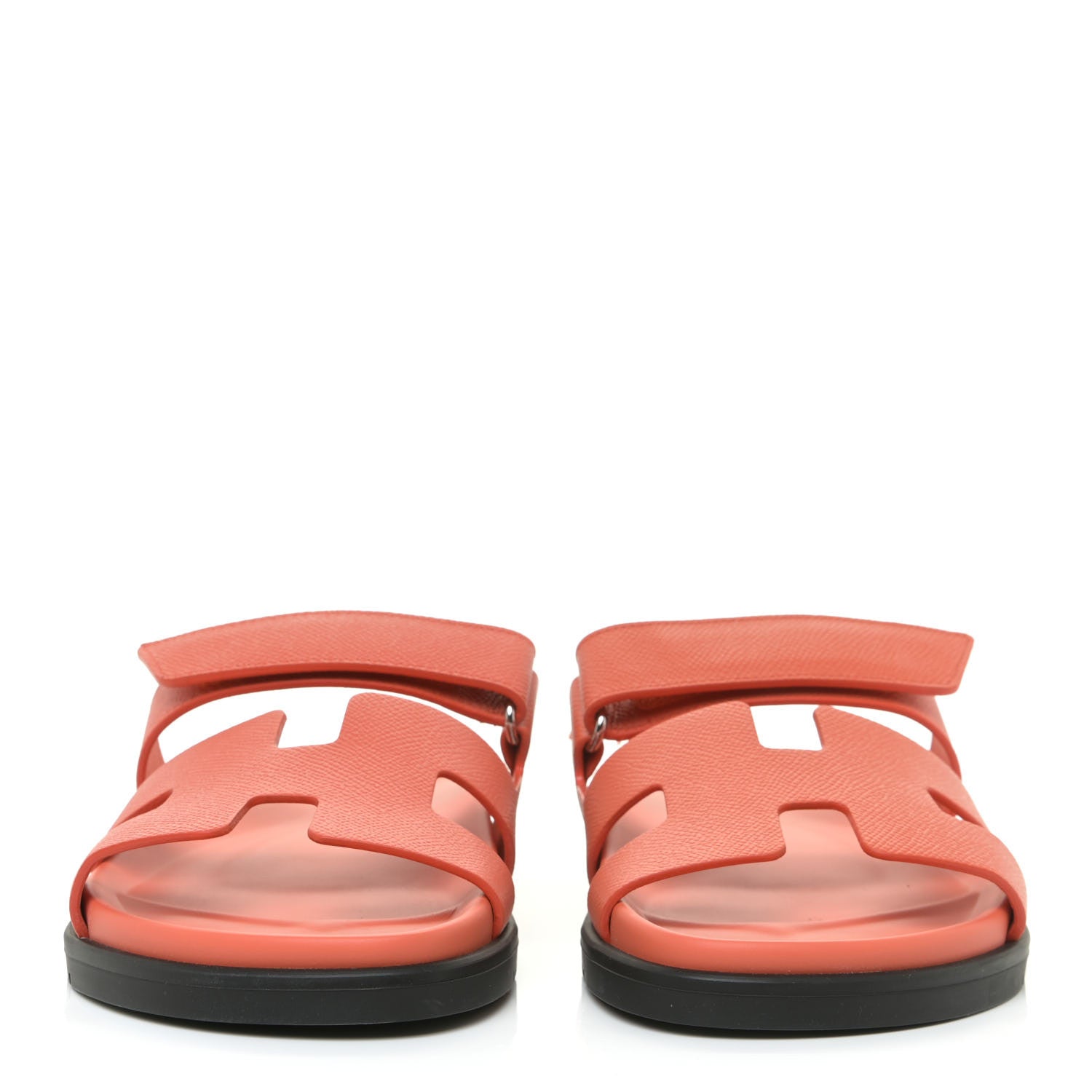 Hermes Epsom Womens Chypre Sandals 40 Rose Sorbert 2 of 11