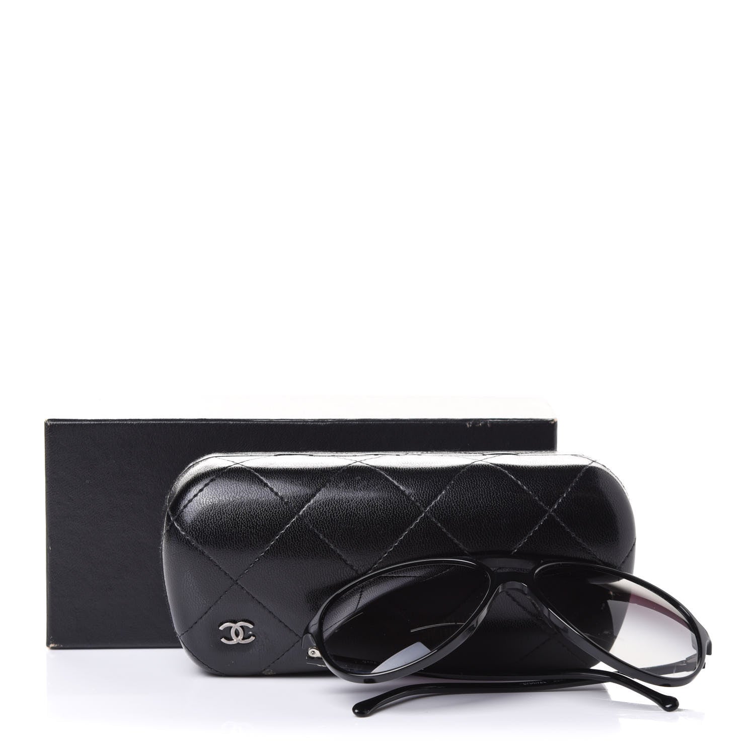 Chanel Aviator Sunglasses 5287 Black 9 of 9
