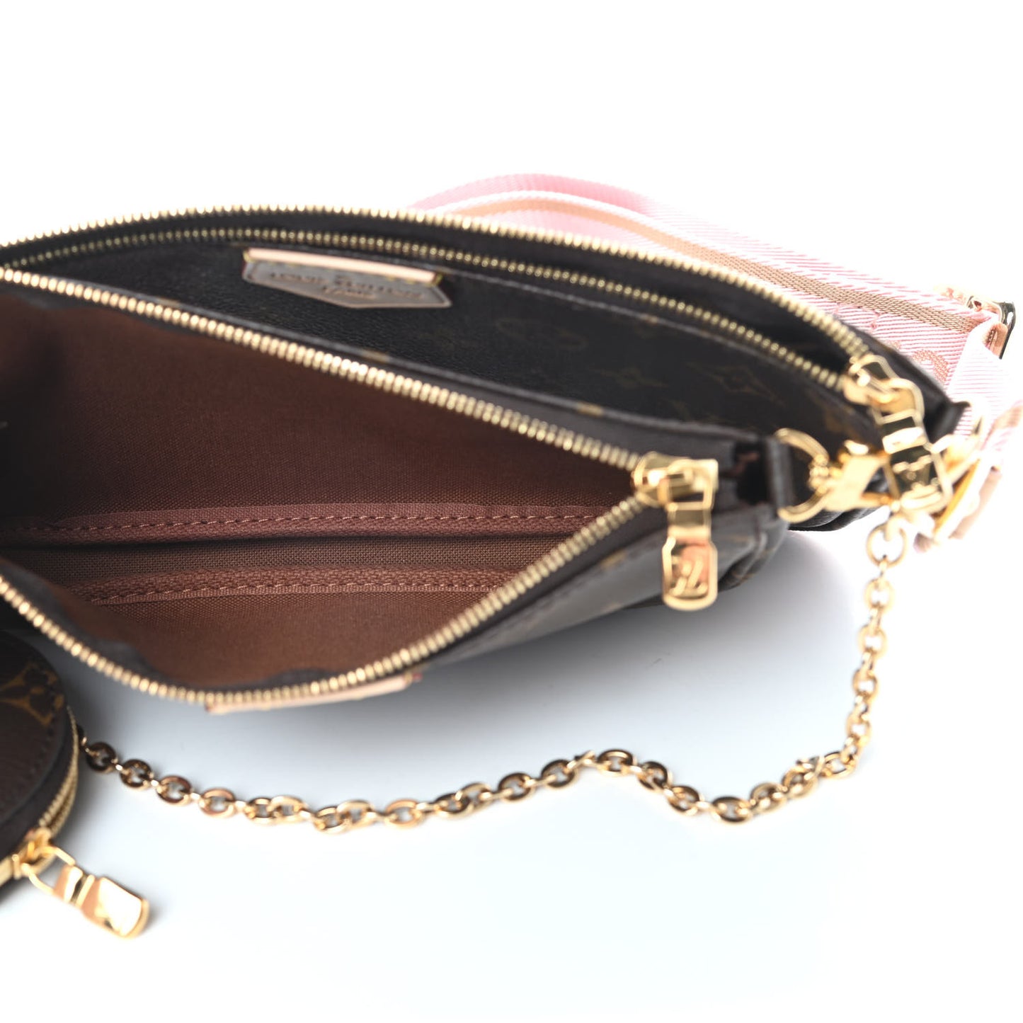 Monogram Multi Pochette Accessories Rose Clair