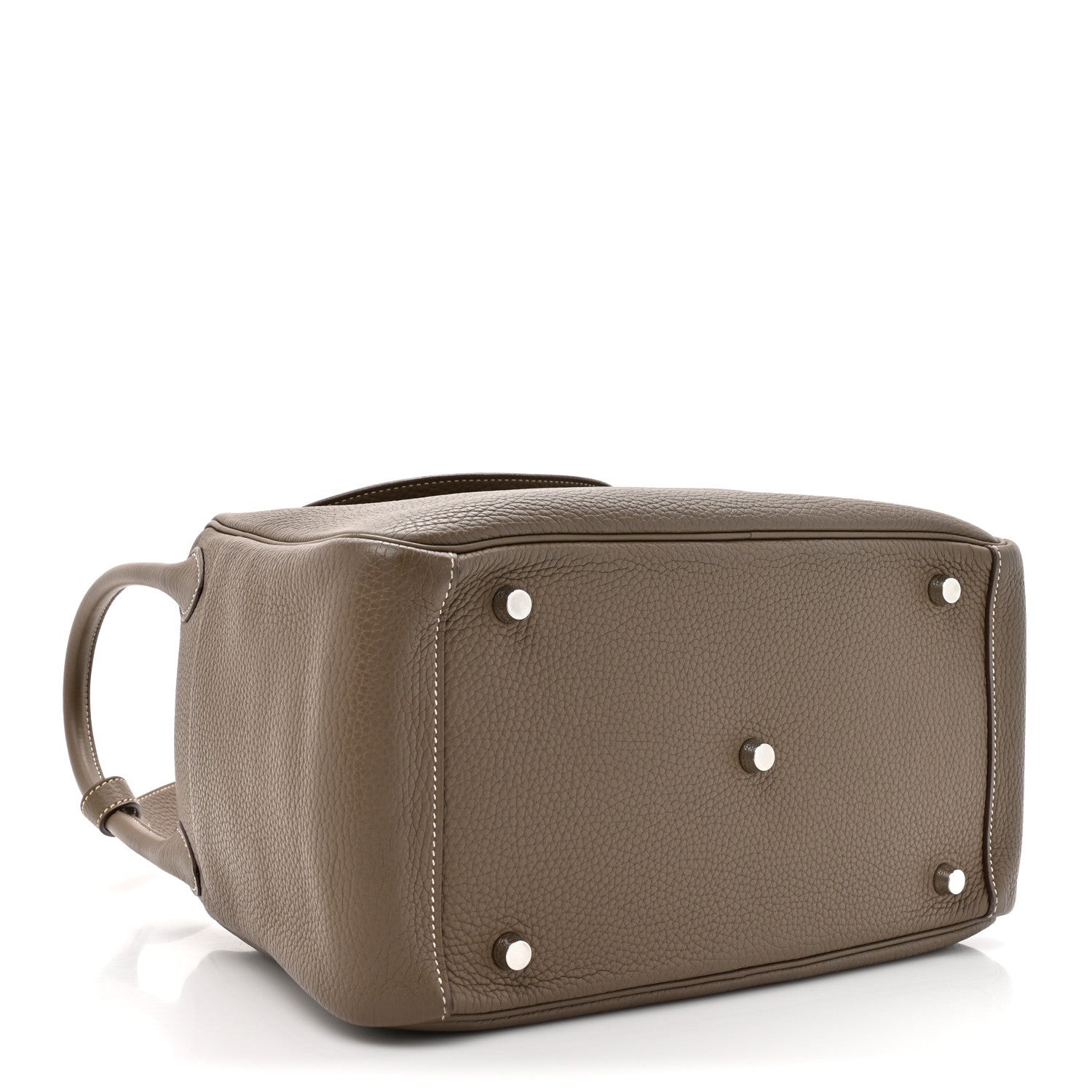 Hermes Taurillon Clemence Lindy 30 Etoupe 4 of 11