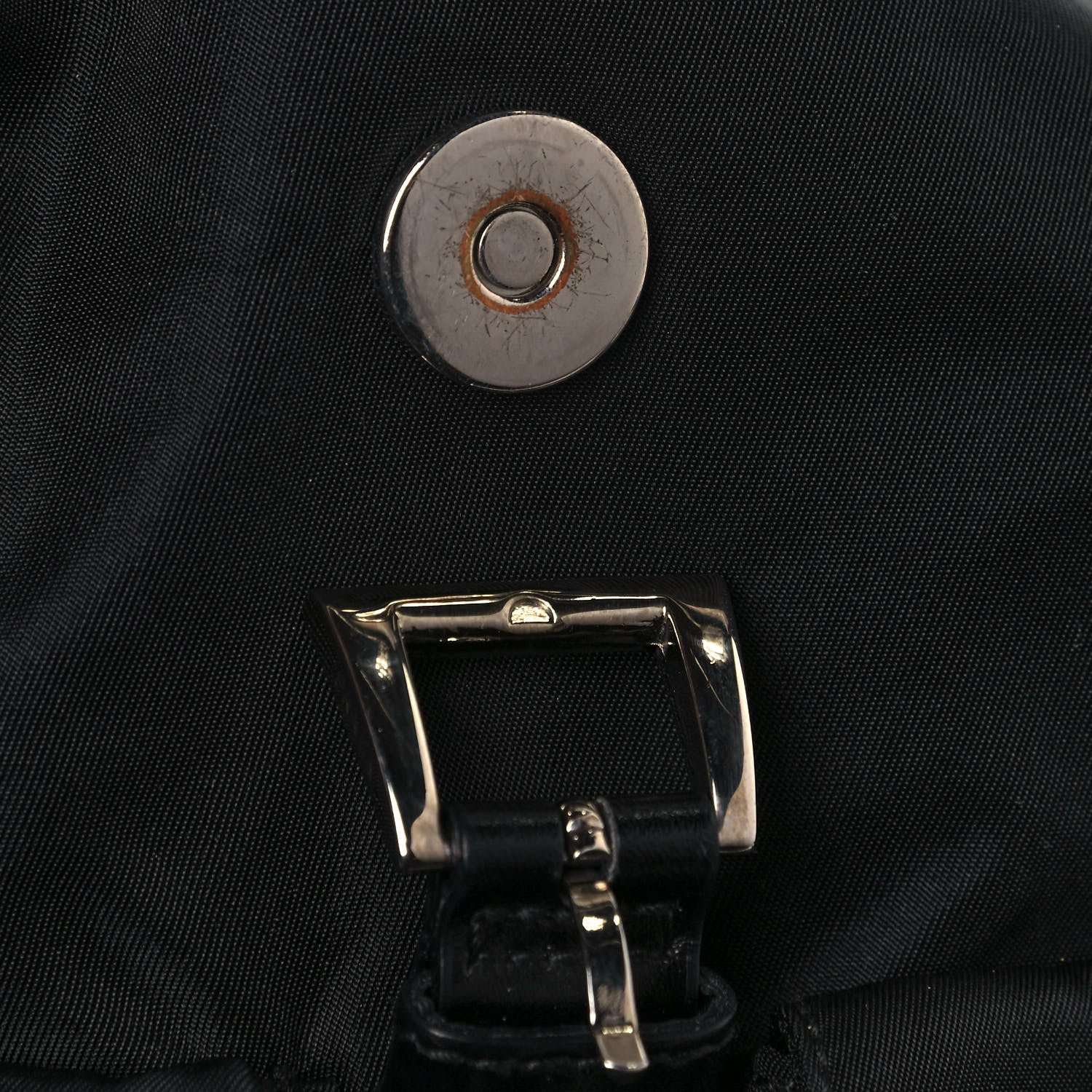 Prada Tessuto Nylon Vela Small Backpack Black 14 of 14