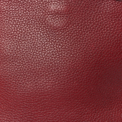 The Row Grained Calfskin Small Park Tote Terracotta 7 of 11