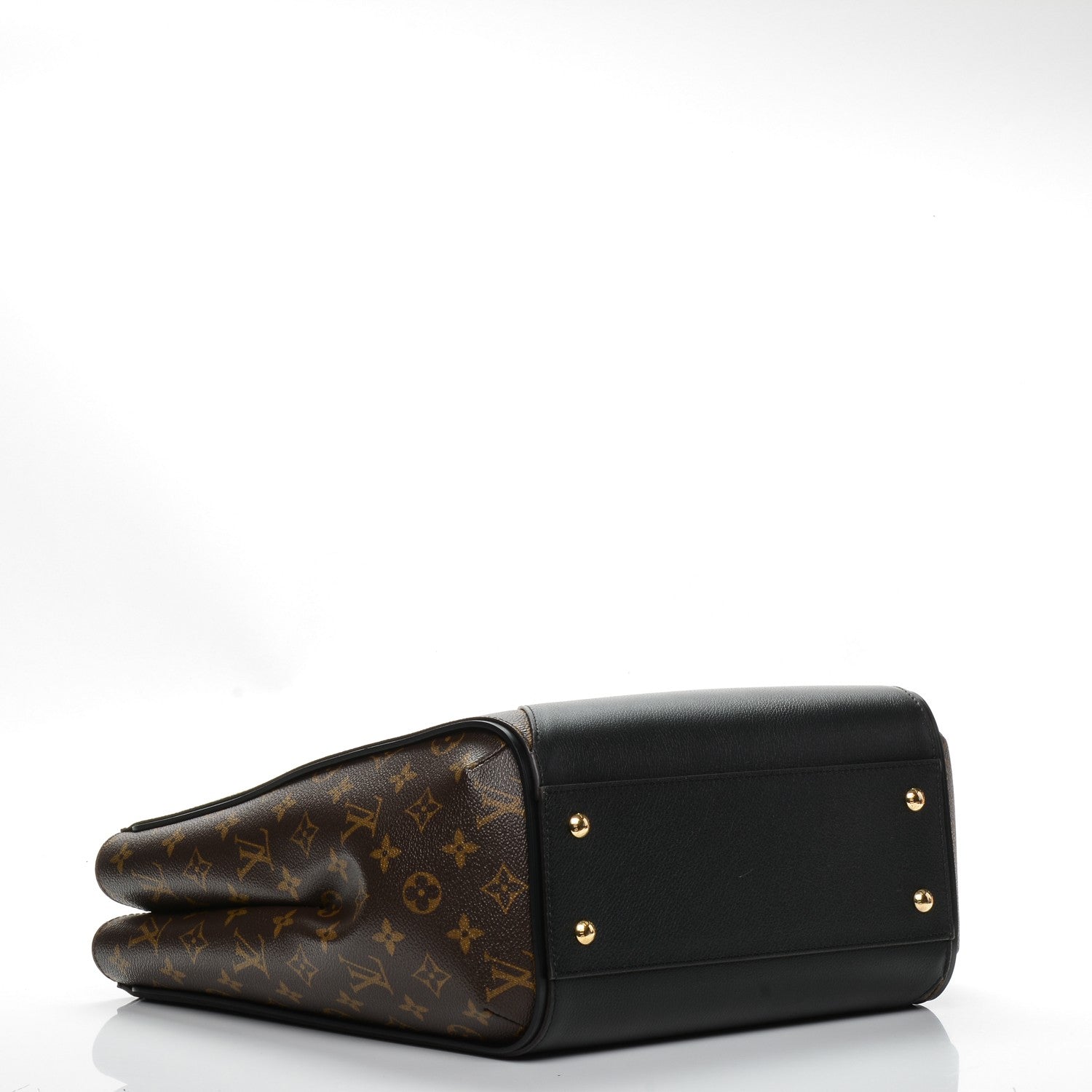 Louis Vuitton Calfskin Monogram Kimono Tote Black 4 of 7