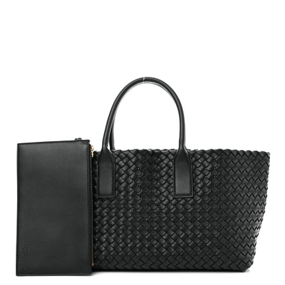 Bottega Veneta Nappa Intrecciato Small Cabat Black 1 of 11