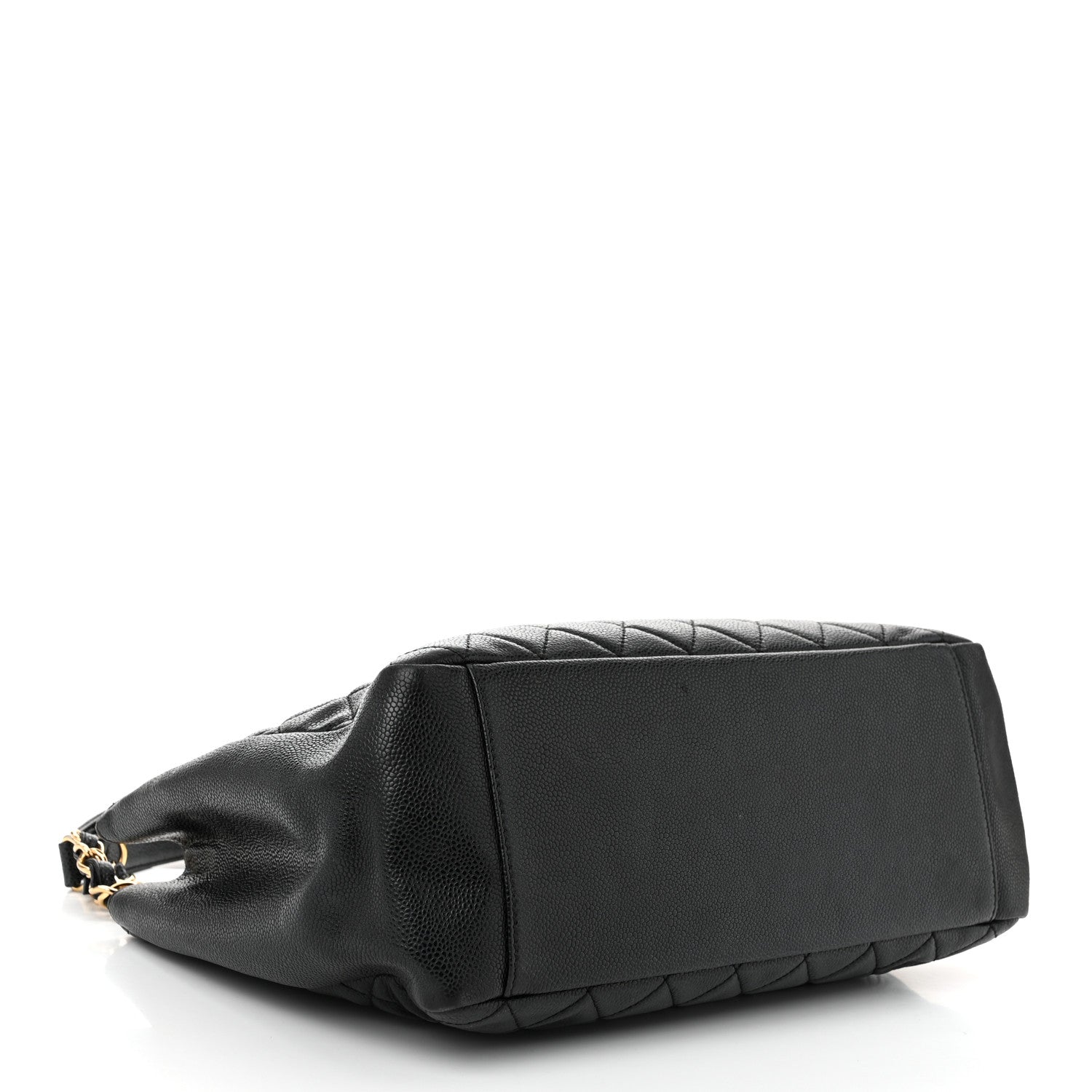 Chanel Caviar Quilted Grand Shopping Tote GST Black 4 of 10