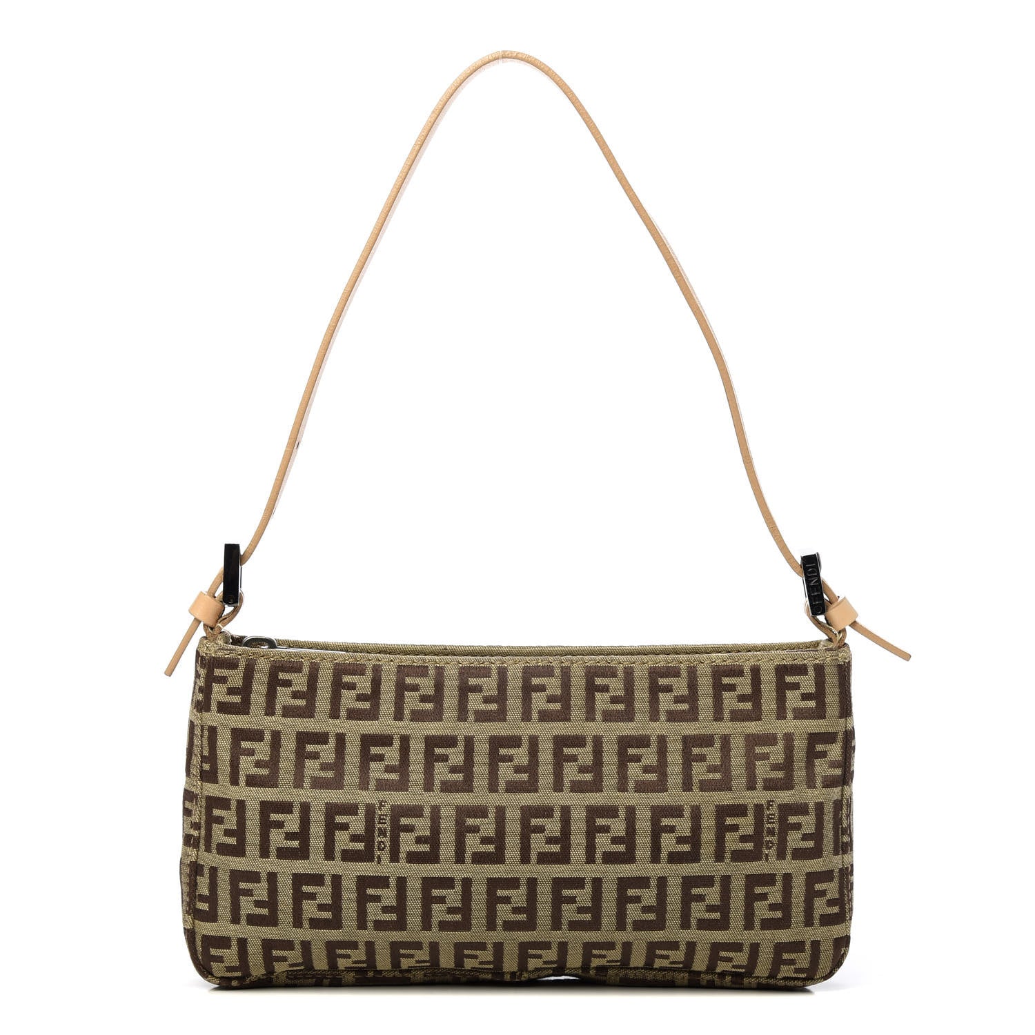 Fendi Zucchino Pochette Tan 1 of 9