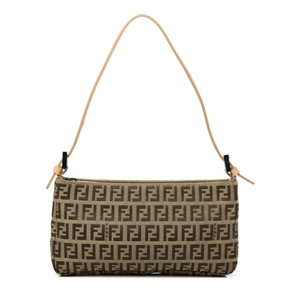 Fendi Zucchino Pochette Tan 1 of 9