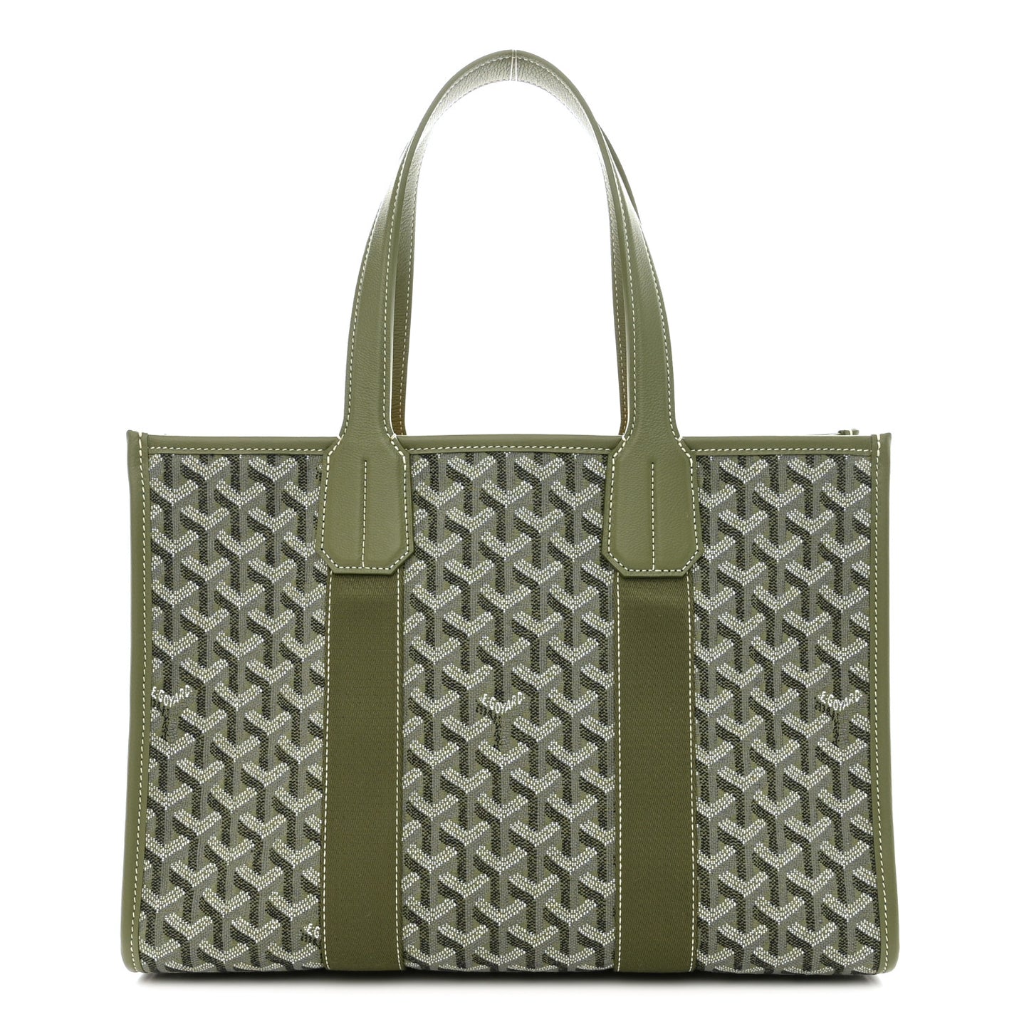 Goyardine Villette PM Tote Khaki