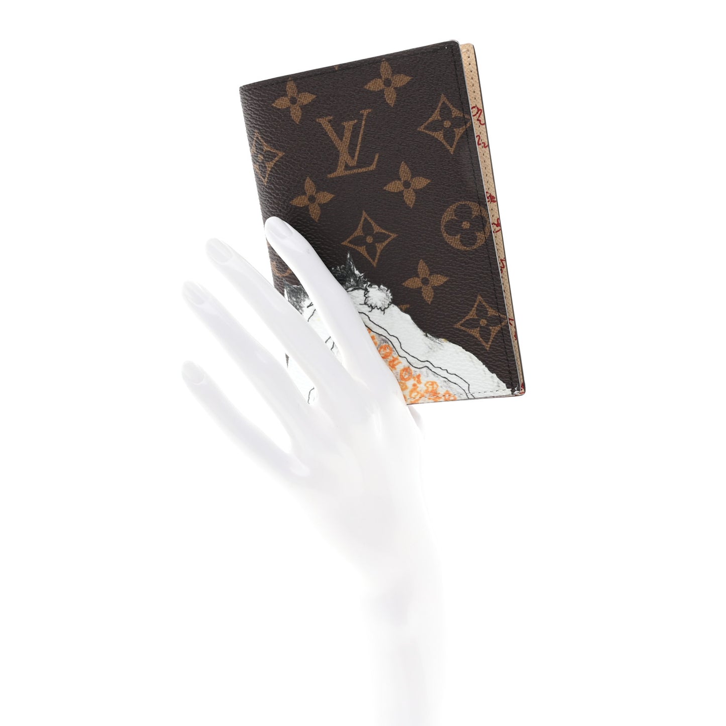 Monogram Travels With Grace Coddington Passport Cover