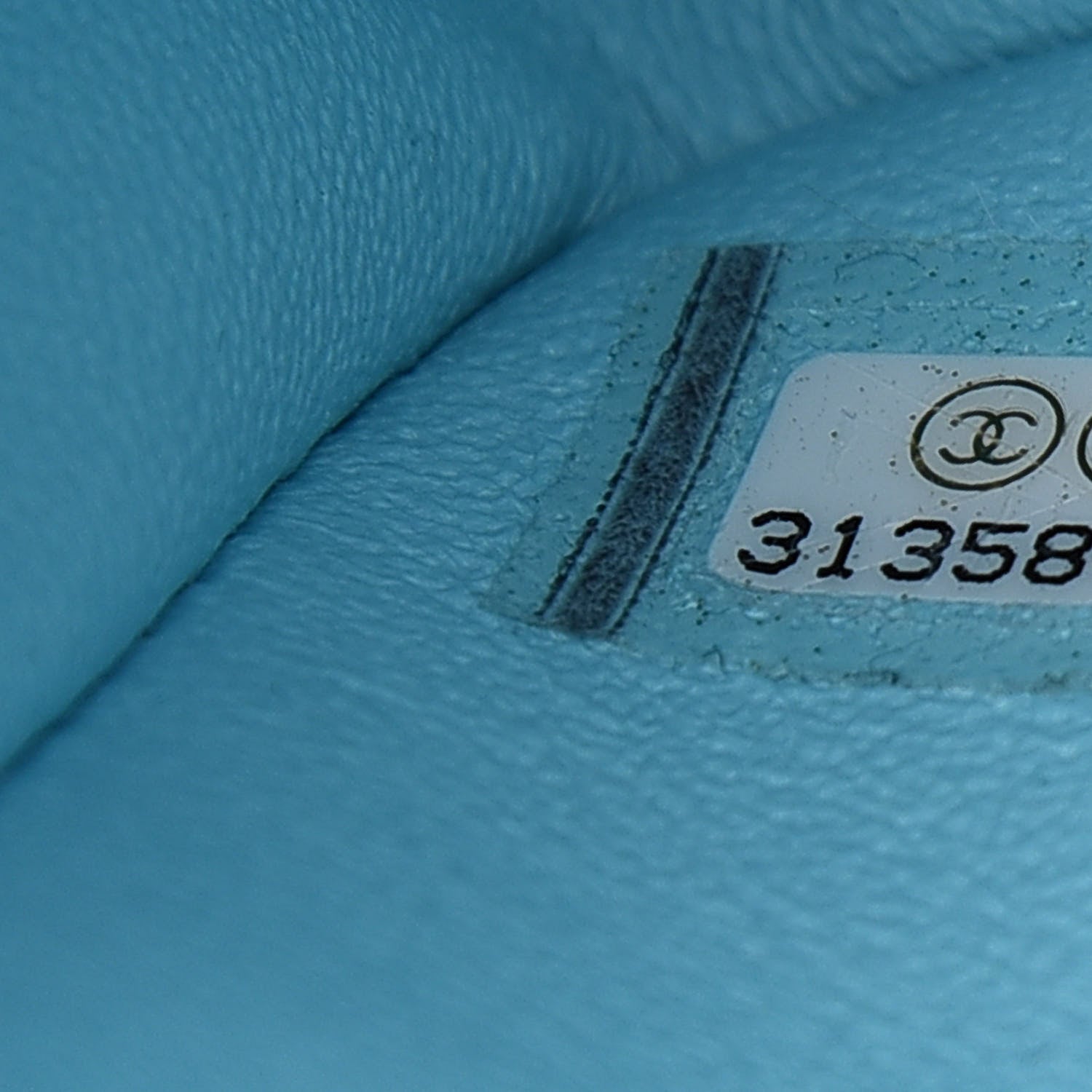 Chanel Lambskin Quilted Mini Rectangular Flap Neon Blue 7 of 9