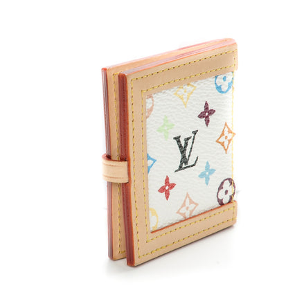 Louis Vuitton Monogram Multicolor 2 Photo Frame Wallet White 3 of 6