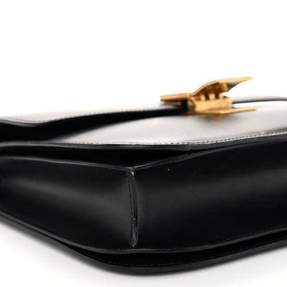 Celine Box Calfskin Medium Classic Box Flap Bag Black 9 of 14