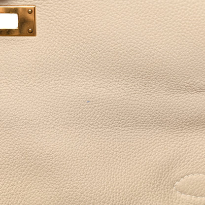 Hermes Togo Kelly Retourne 32 Craie 14 of 26