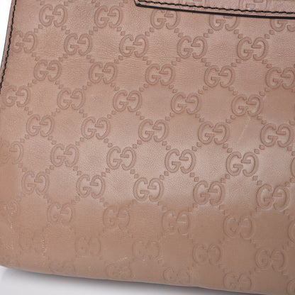 Gucci Guccissima Large Emily Chain Shoulder Bag Camelia 14 of 18