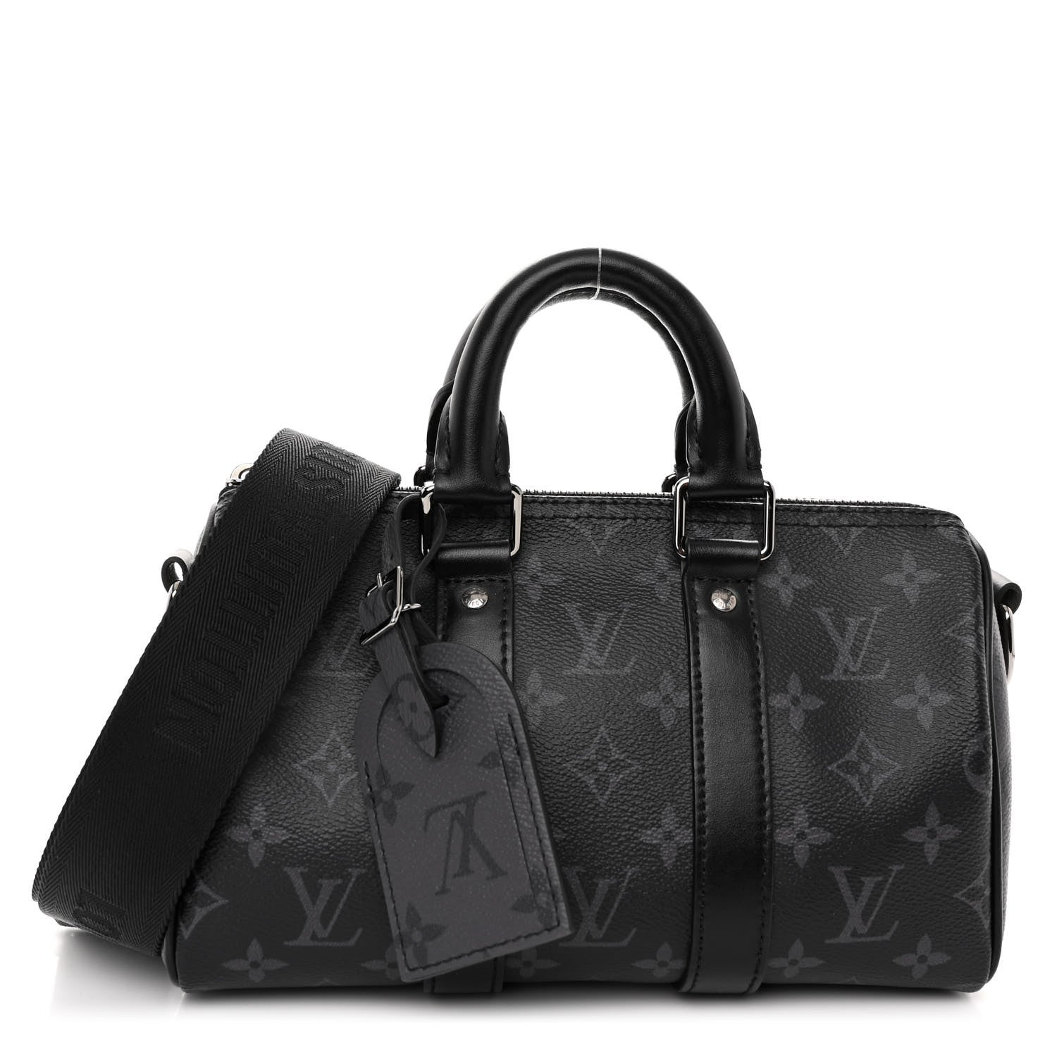 Louis Vuitton Reverse Monogram Eclipse Keepall XS Black 1 of 10