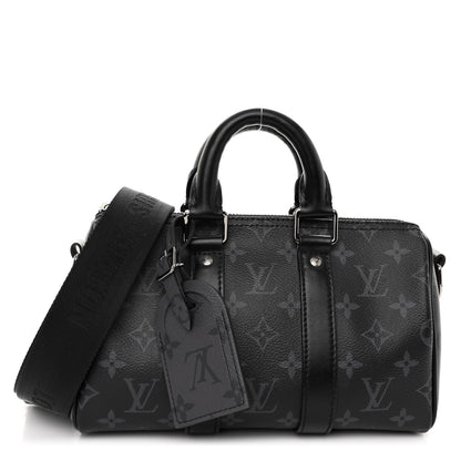 Louis Vuitton Reverse Monogram Eclipse Keepall XS Black 1 of 10