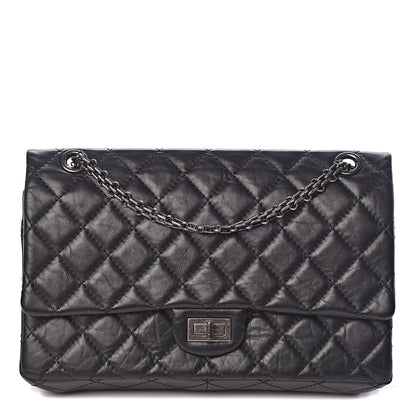 Chanel Aged Calfskin Quilted 2.55 Reissue 226 Flap Black 1 of 10