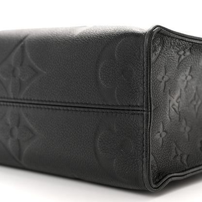 Louis Vuitton Empreinte Monogram Giant Onthego PM Black 9 of 15