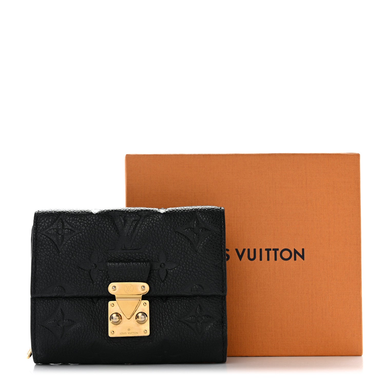Louis Vuitton Empreinte Metis Compact Wallet Black 7 of 7