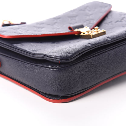 Louis Vuitton Empreinte Pochette Metis Marine Rouge 7 of 8