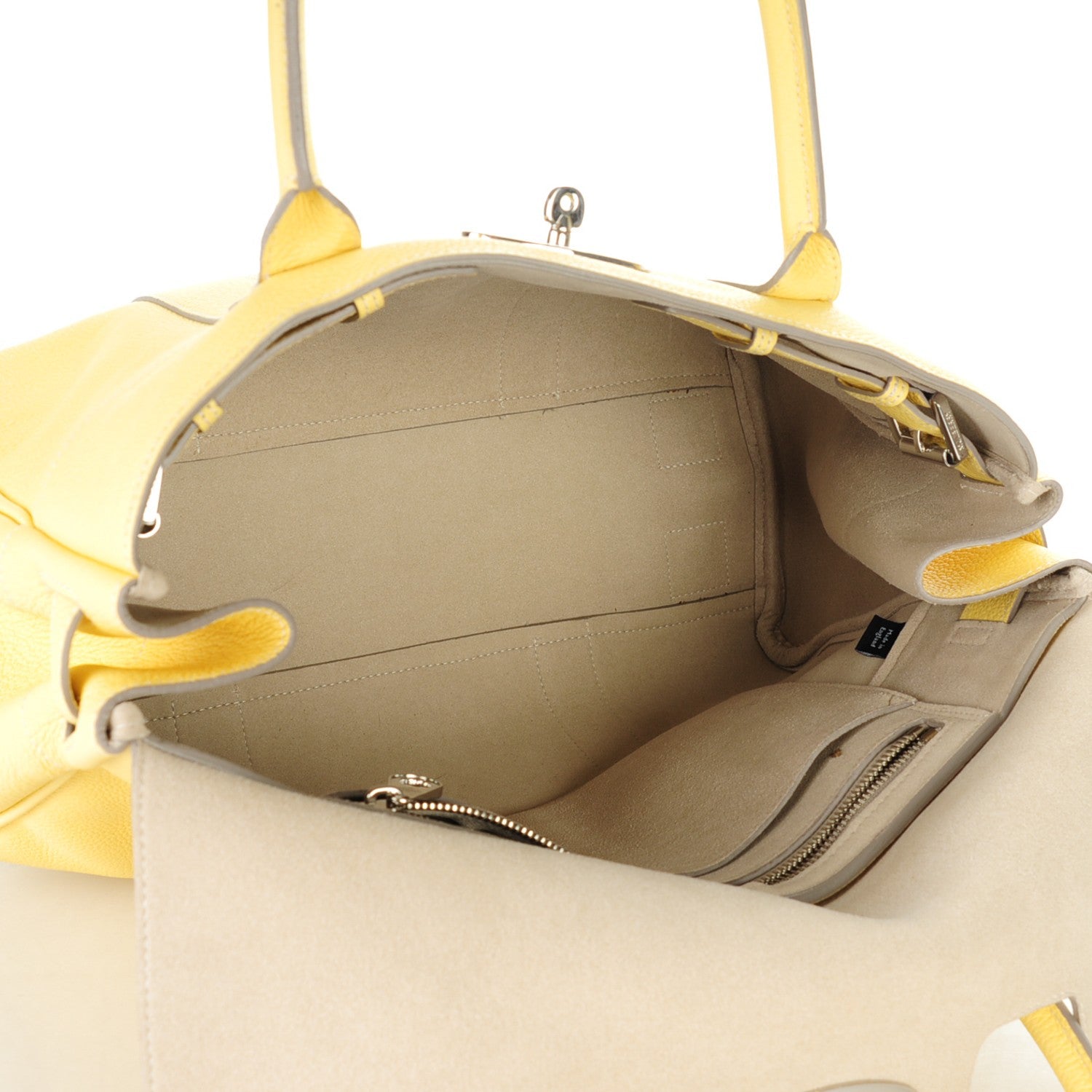 Mulberry Small Classic Grain Bayswater Camomile 5 of 8