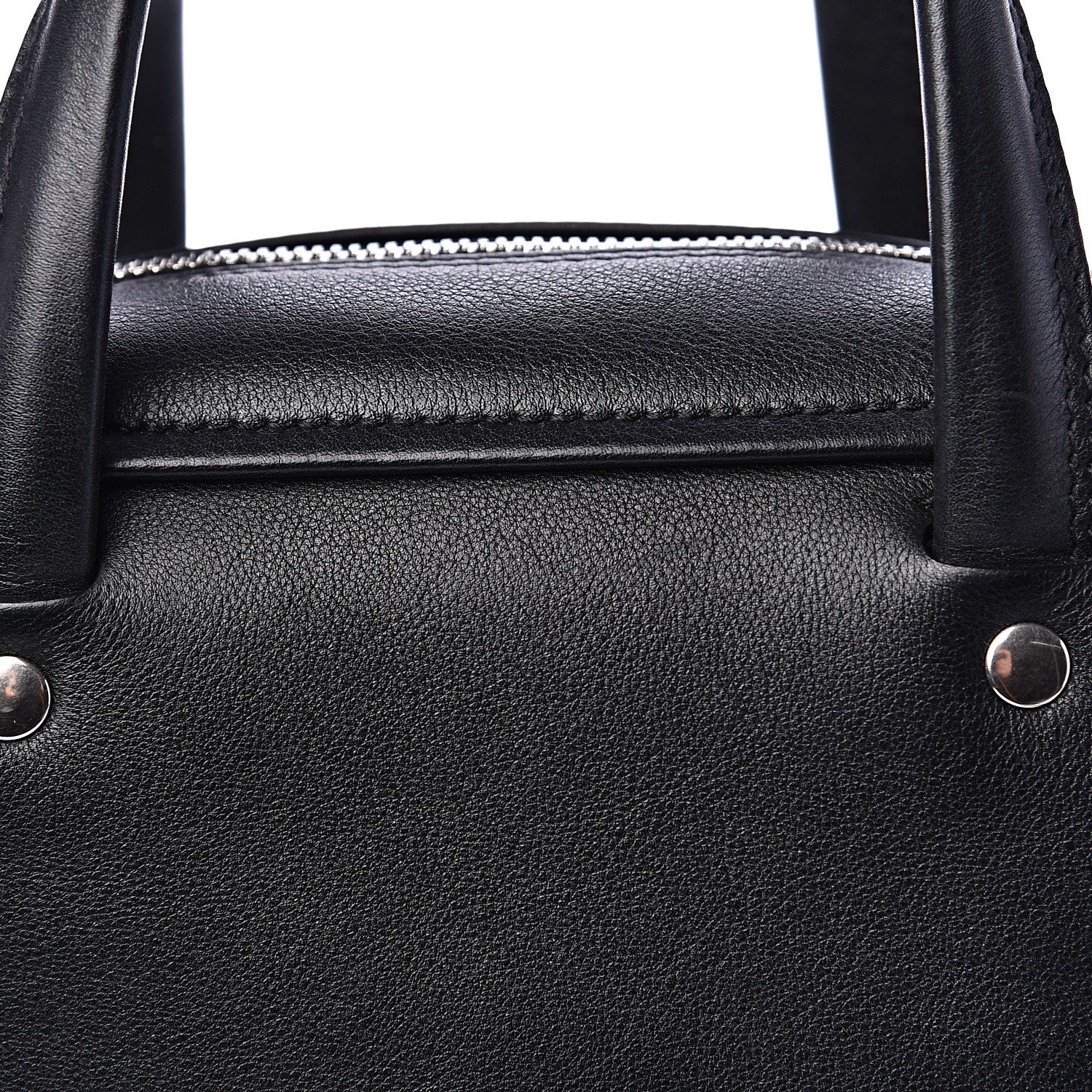 Balenciaga Shiny Day Calfskin XS Triangle Square Bag Black 10 of 10