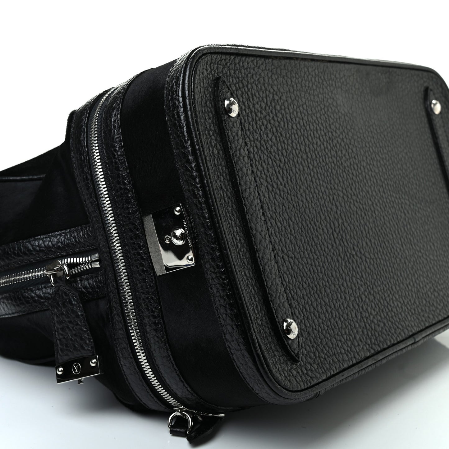 Pony Hair Mens Whistler Carryall Black