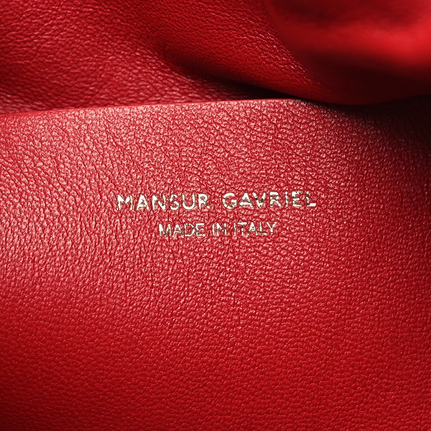 Mansur Gavriel Lambskin Mini Protea Bag Black Flamma 6 of 9